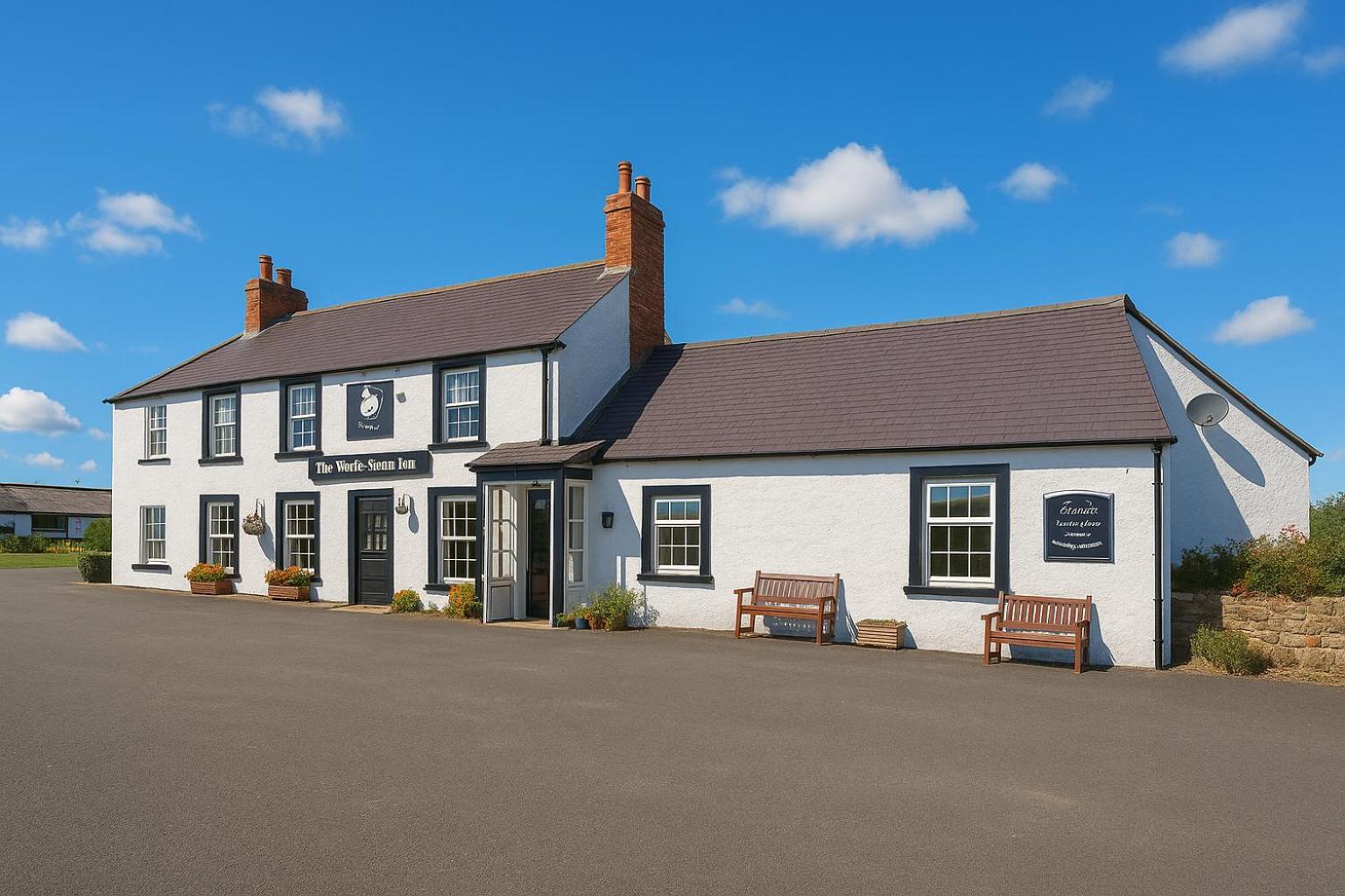 The White Swan Inn Lowick  Экстерьер фото